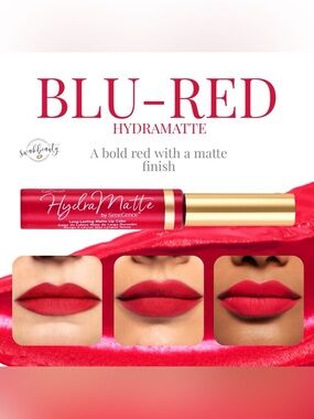 SeneGence HydraMatte Lip Color - Blu-Red Bold Red